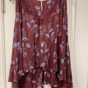 Lace Free People tank top